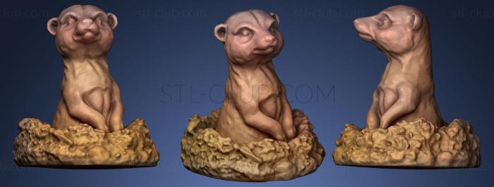 3D model Meerkat (STL)